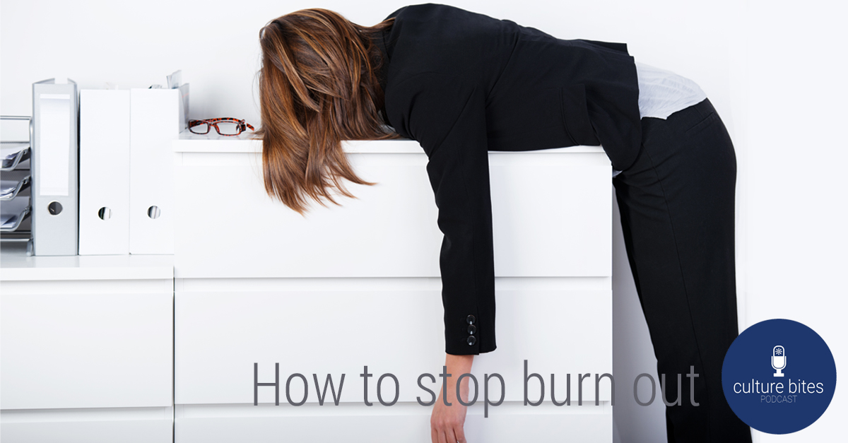 How to stop burn out